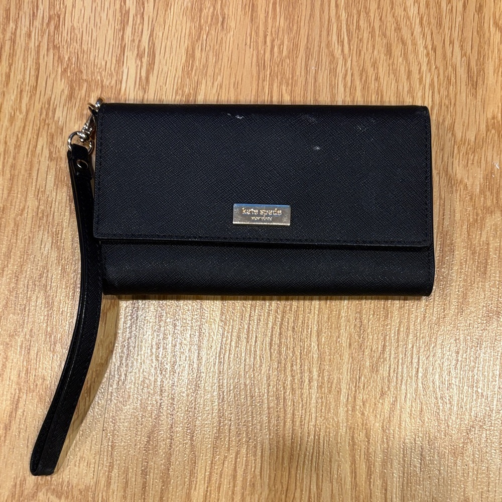 Kate Spade Elegant Black Clutch